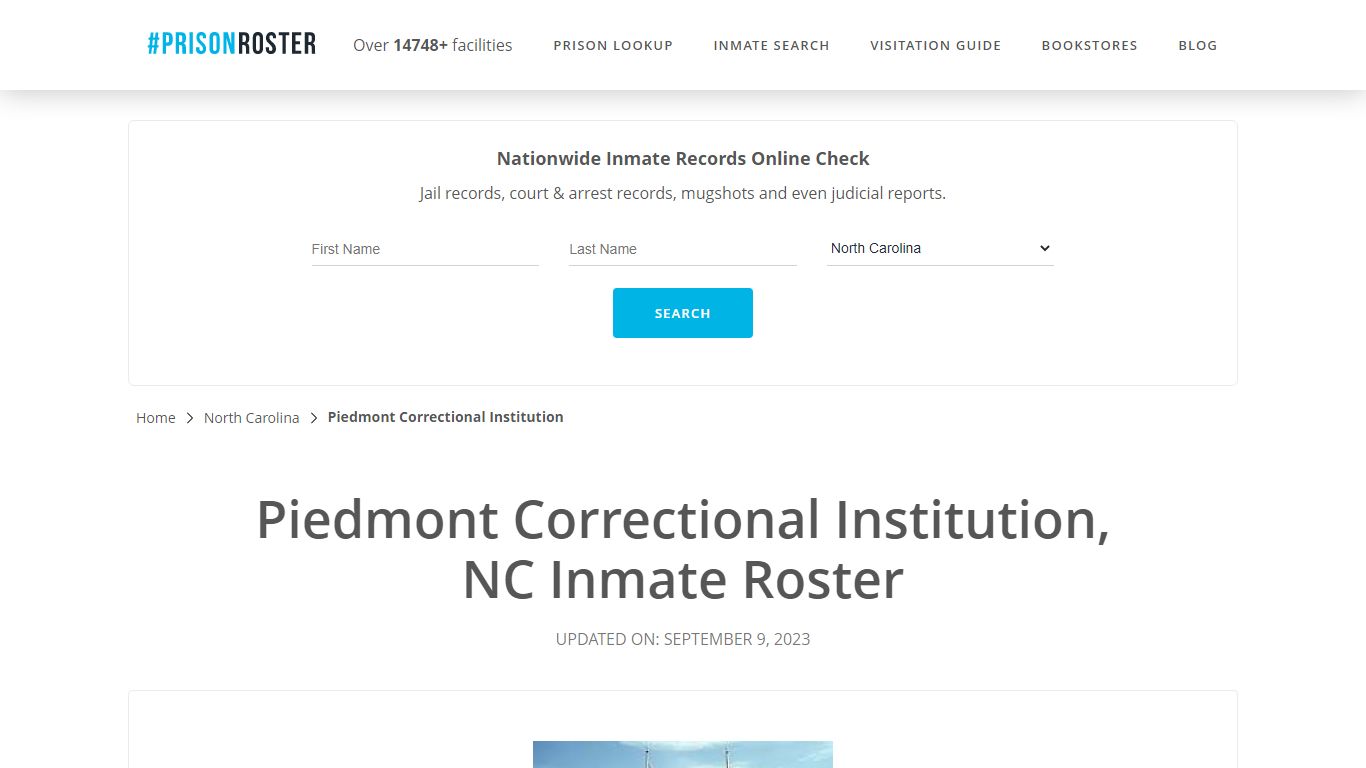 Piedmont Correctional Institution, NC Inmate Roster - Prisonroster